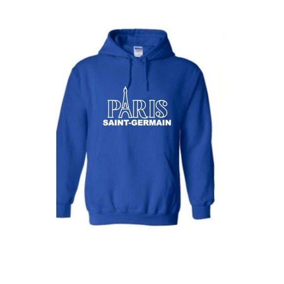 PSG Paris St Germain Hoodie Pull Up - Picture 1 of 1